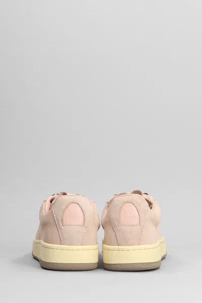 Shop Lanvin Lite Curb Sneakers In Pink