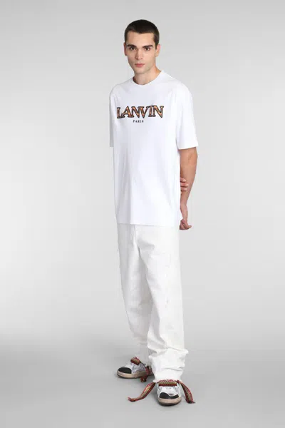 Shop Lanvin T-shirt In White