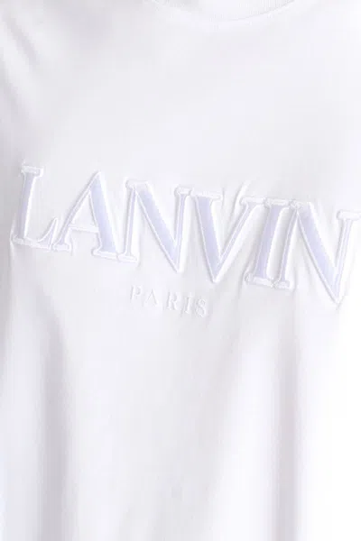 Shop Lanvin T-shirt In White