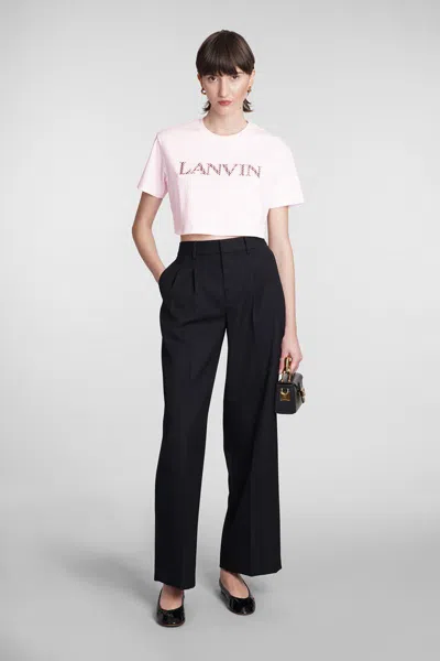 Shop Lanvin T-shirt In Pink