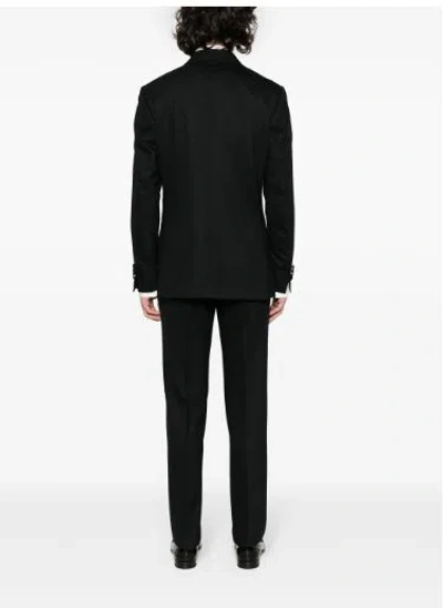 Lardini Single-breasted Crepe Suit