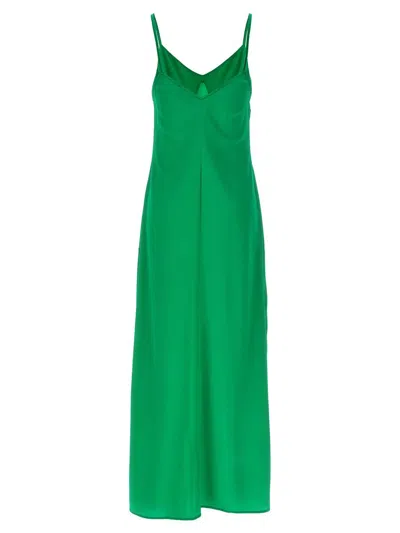 Shop Le Twins 'flora' Dress In Green