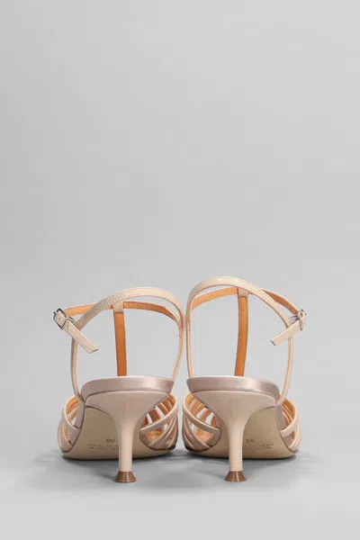Lella Baldi Pumps In Powder Patent Leather In Powder