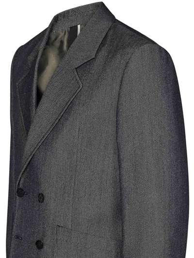 Shop Low Brand Blazer In Grey