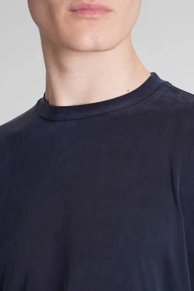 Low Brand B224 T-shirt In Blue Polyamide Polyester In Blue