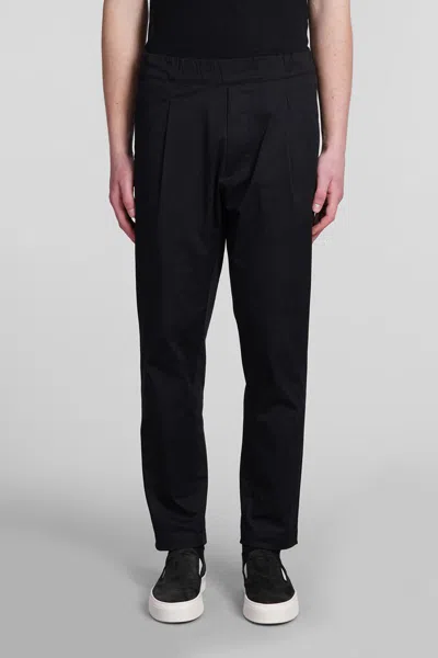 Shop Low Brand Seul Work Pants In Black