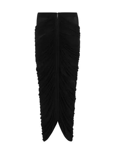 Shop Magda Butrym '02' Skirt In Black