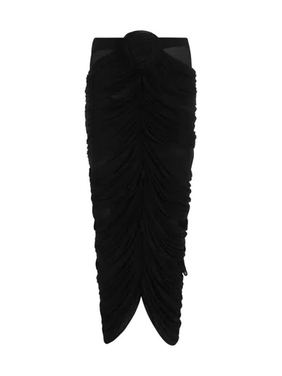 Shop Magda Butrym Skirts In Black