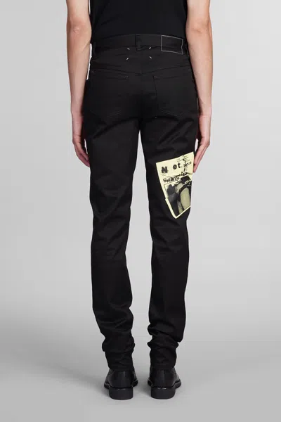 Maison Margiela Jeans In Black Cotton In Black