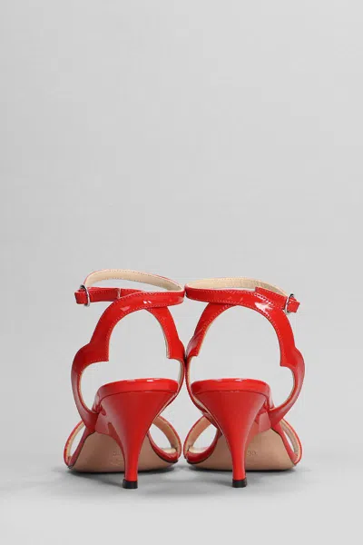 Marc Ellis Ankle-strap Open-toe Sandals In Red