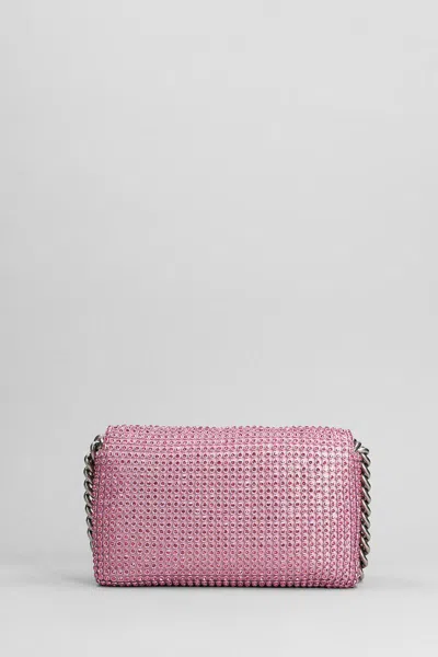 Marc Jacobs Embellished The Mini Soft Shoulder Bag In Pink