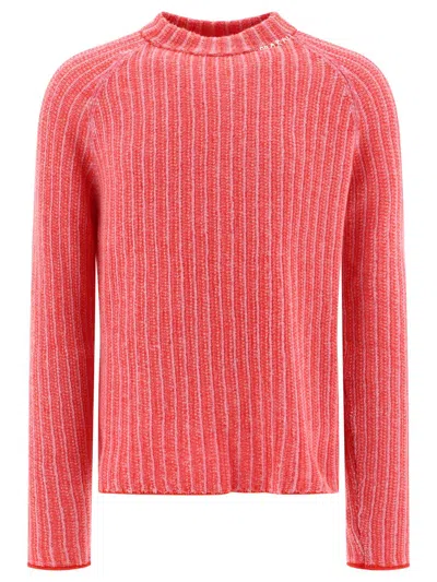 Shop Marni "degradé Stripes" Sweater In Stripped