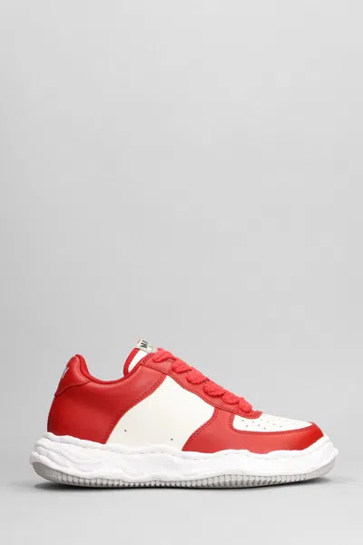 Miharayasuhiro Maison Mihara Yasuhiro Men Wayne Lowe Sneakers In Red