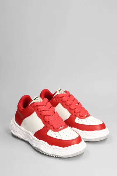 Miharayasuhiro Maison Mihara Yasuhiro Men Wayne Lowe Sneakers In Red