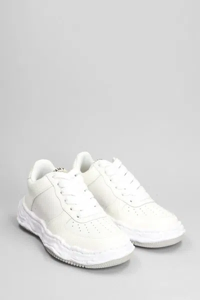 Shop Miharayasuhiro Mihara Yasuhiro Wayne Sneakers In White