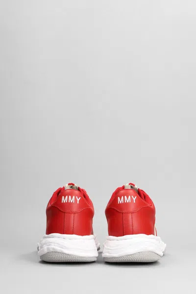 Miharayasuhiro Maison Mihara Yasuhiro Men Wayne Lowe Sneakers In Red