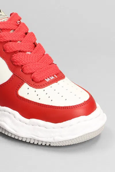 Miharayasuhiro Maison Mihara Yasuhiro Men Wayne Lowe Sneakers In Red