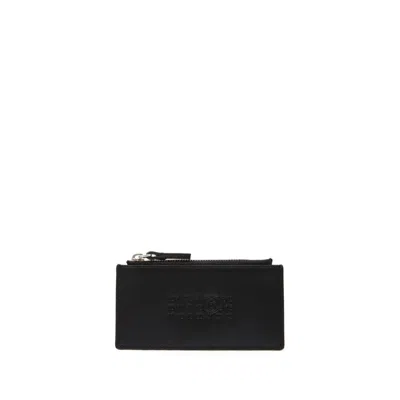 Shop Mm6 Maison Margiela Wallets In Black