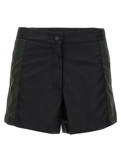 Moncler Born To Protect Capsule Shorts Bermuda And Short Black In Black