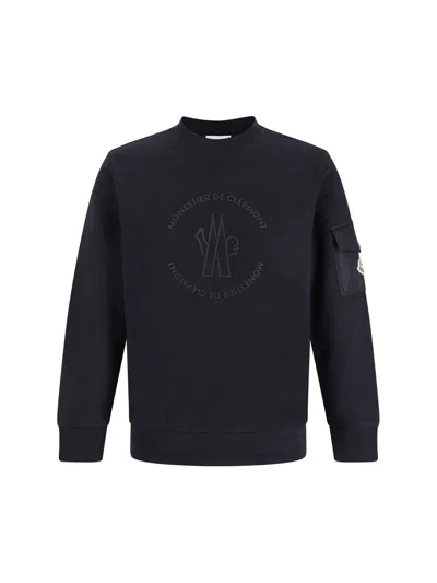 Shop Moncler Sweatshirts In Black