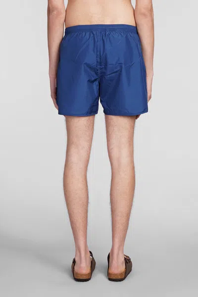 Neil Barrett Beachwear In Blue Polyester In Blue