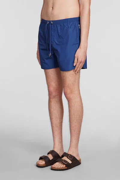 Neil Barrett Beachwear In Blue Polyester In Blue