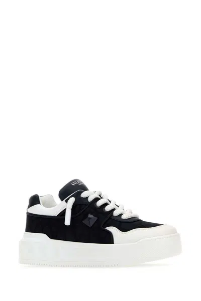 Shop Valentino One Stud Xl Low-top Sneakers In Blue