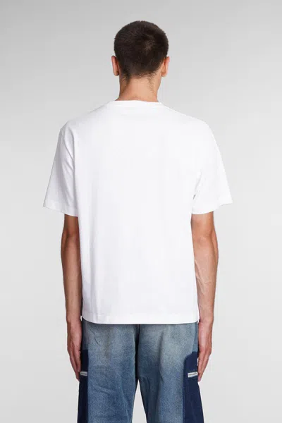 Palm Angels T-shirt In White Cotton In White