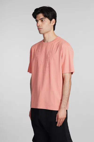 Palm Angels Monogram T-shirt In Pink
