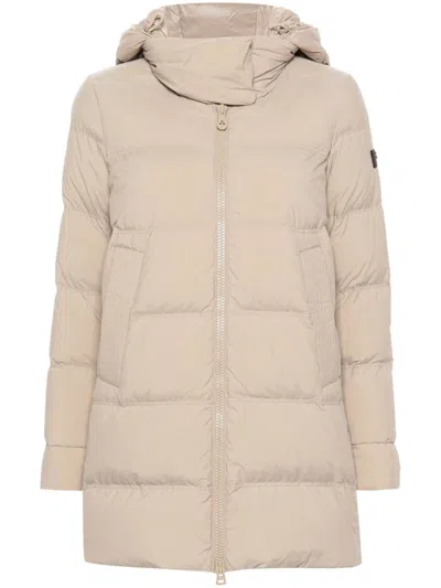 Peuterey Unix ml Bmat Down Jacket In Beige