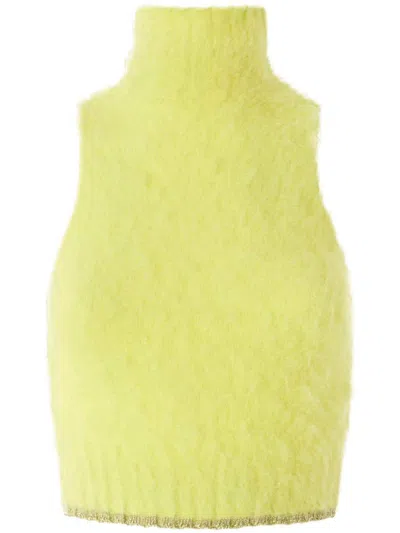 Shop Pinko Top In Giallo-luce Di Ribalta