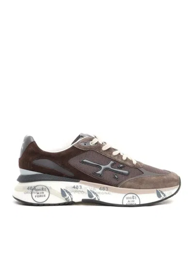 Shop Premiata Sneaker In Brown