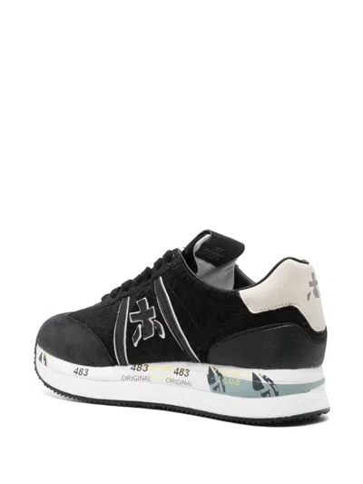 Shop Premiata Sneakers Black