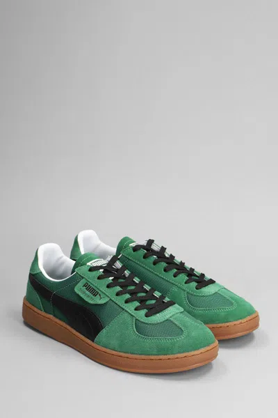 Shop Puma Super Team Og Sneakers In Green