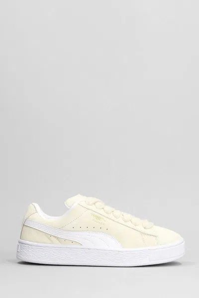 Puma Suede Xl Sneakers In Beige Suede In Beige