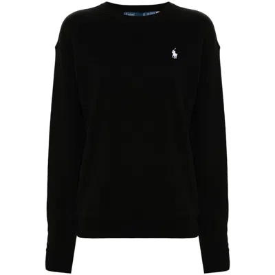 Shop Ralph Lauren Sweatshirts In Black