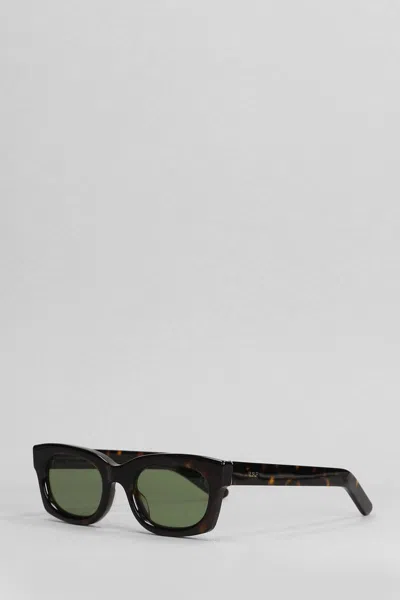 Retrosuperfuture Rectangle Frame Sunglasses In Brown