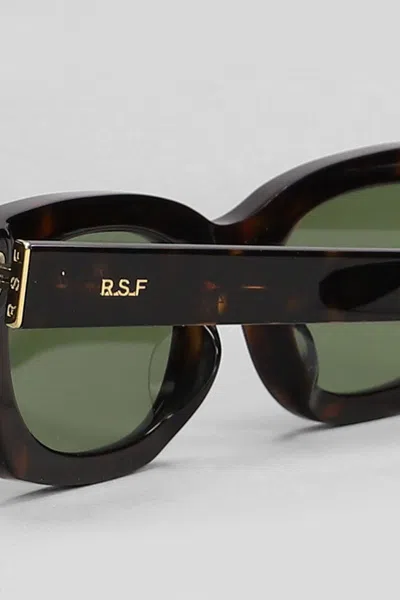 Retrosuperfuture Rectangle Frame Sunglasses In Brown