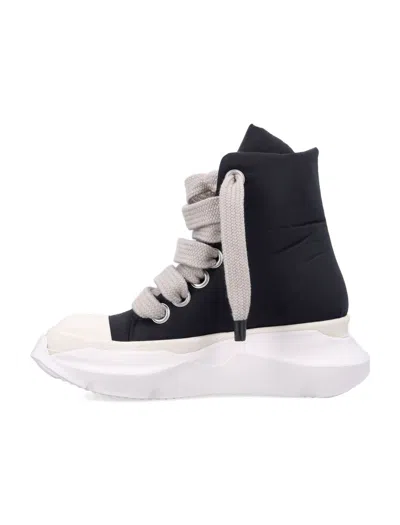 Shop Rick Owens Drkshdw Jumbo Laces Abstract Sneakers In Black