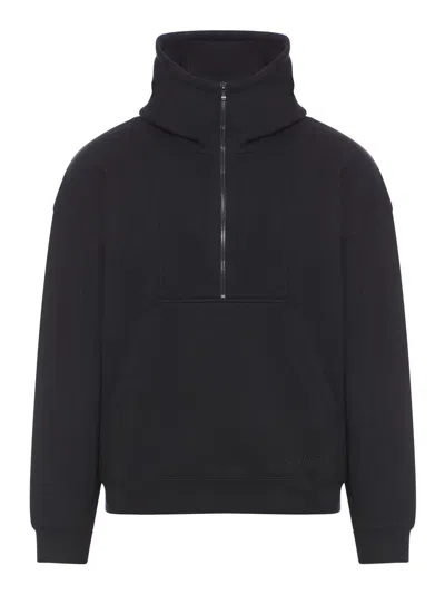 Shop Saint Laurent Hoodies Sweatshirt In Black