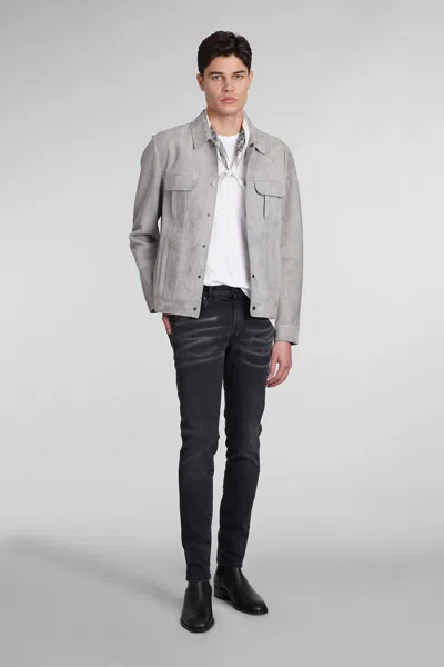 Shop Salvatore Santoro Jacket In Grey