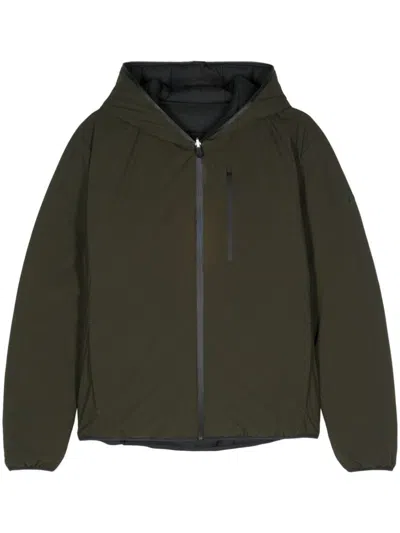 Save The Duck Recycled Fabric Ezra Reversible Puffer In Verde E Nero