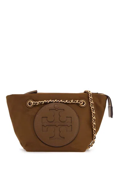 Shop Tory Burch Small Ella Shoulder Bag In Brown