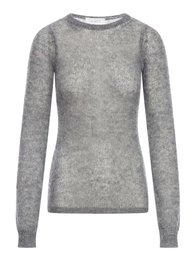 Shop Sportmax Sweater In Grey