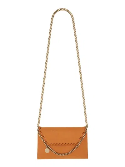 Shop Stella Mccartney "falabella" Mini Bag In Orange