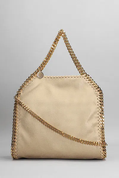 Shop Stella Mccartney Falabella Shoulder Bag In Beige