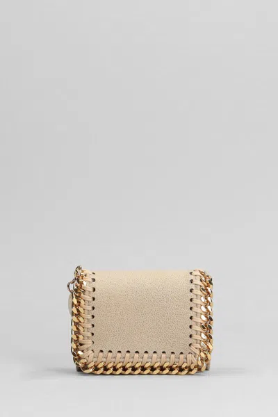 Stella Mccartney Wallet In Beige