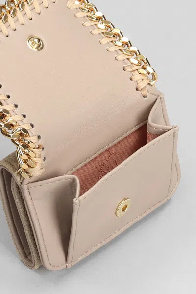 Stella Mccartney Wallet In Beige