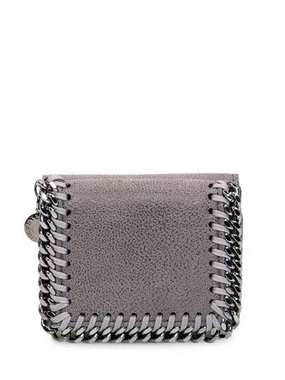 Shop Stella Mccartney Wallets In Grey