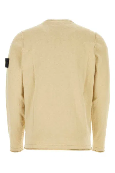 Shop Stone Island Knitwear In Beige O Tan